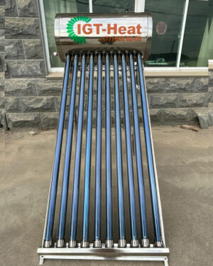 Quyosh suv isitgichi 100L Bosimli, zanglamas metaldan