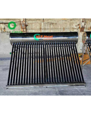 Quyosh suv isitgichi 300L Bosimli, zanglamas metaldan