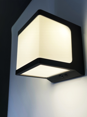 Солнечный настенный светильник, 1000 лм, 4000 К IGT-SWL18-ЧЕРН