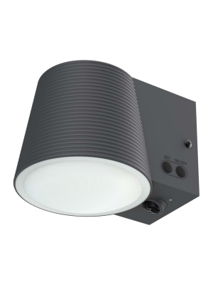 Солнечный настенный светильник 1000 лм, 2700K / 4000K / 6500K IGT-SGL21W-ЧЕРН