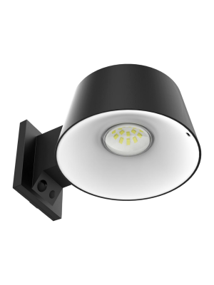 Настенный солнечный светильник 1000 лм, 4000K IGT-SWL28-ЧЕРН