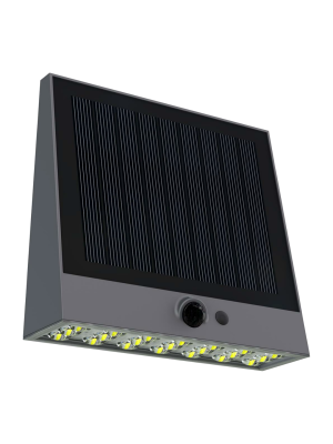 Солнечный настенный светильник, 1000 люмен, 4000K IGT-SWL25-ЧЕРН