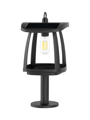 Солнечный садовый светильник 350 люмен 4000K IGT-SGL10S-ЧЕРН